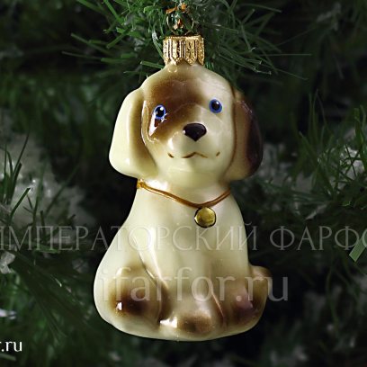 Елочная игрушка Собака Бим