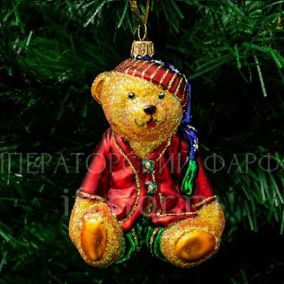 Елочная игрушка Мишка Тедди