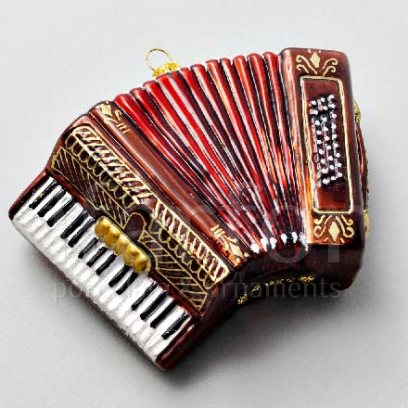 Елочная игрушка Аккордеон