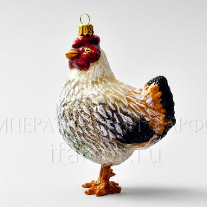 Елочная игрушка Курочка