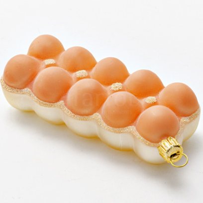 Елочная игрушка Лоток с яйцом