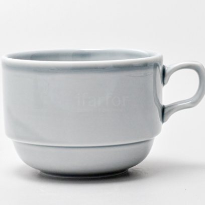 Чашка чайная Акварель (светло-серый) Браво