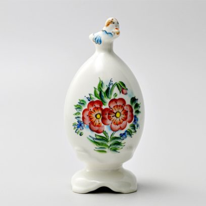 Яйцо пасхальное сувенирное Маки 1 с ангелом