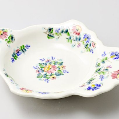 Блюдо пасхальное для кулича Ретро