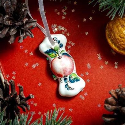 Елочная игрушка «Конфета»