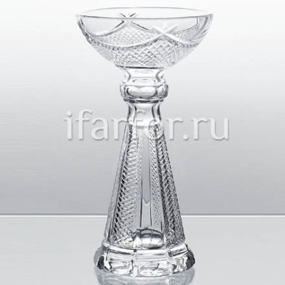 Ваза для цветов «Плат» Форма: Маленький принц. Хрусталь. 130 x 240 мм.