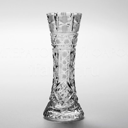 Ваза для цветов «Камни» Форма: Гвоздика. Хрусталь. 82 x 178 мм.