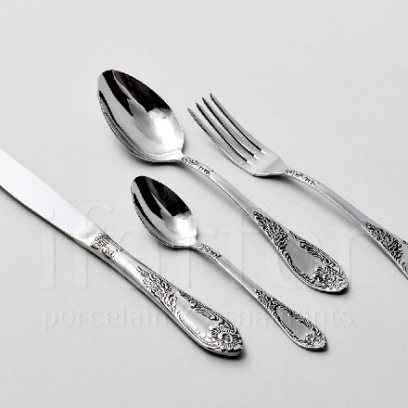 Набор столовых приборов в картонной коробке Чернение 6/24 Императорский