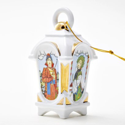 Елочная игрушка «Фонарик классический»