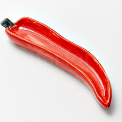 Тарелочка для закусок Перец острый красный