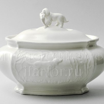 Пряничница Рельеф Охотничий Ivory