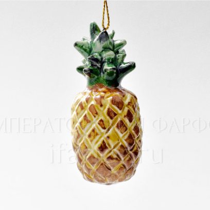 Елочная игрушка Ананас мини