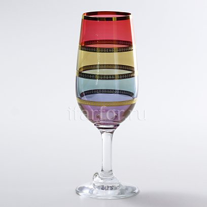 Набор бокалов для шампанского «Джаз» 6/6