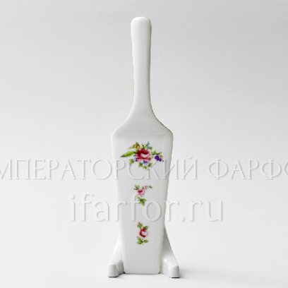 Лопатка для торта «Бернадотт Мейсенский букет» Форма: Бернадотт. Фарфор. 250 мм.