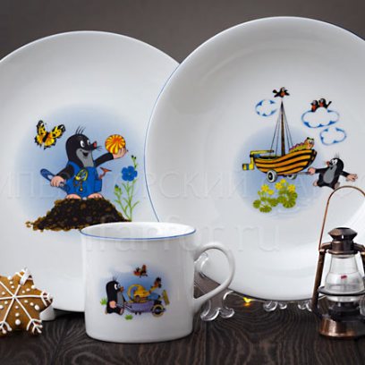 Комплект детский в подарочной коробке Крот 1/3 THUN