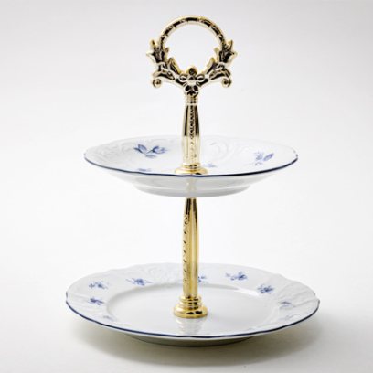 Этажерка двухъярусная «Северное лето золотая ручка»