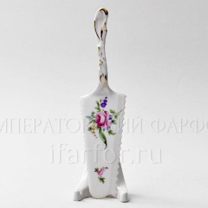 Лопатка для торта «Корона Полевой цветок» Форма: Queens crown. Фарфор. 240 мм.
