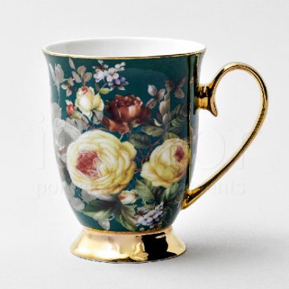 Кружка «Пион Бирюзовый»
