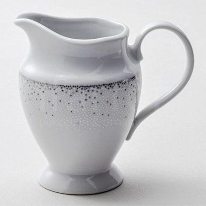 Сливочник «Бисер серебристый»