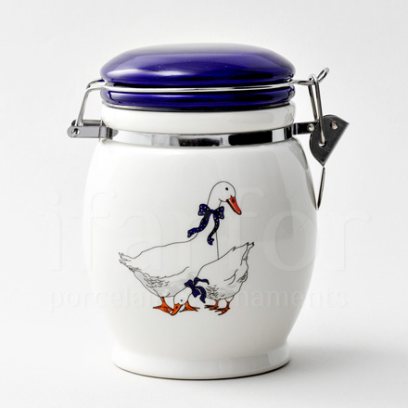 Банка для сыпучих продуктов Гуси Royal Classics