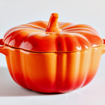 Форма для запекания с крышкой Pumpkin оранжевая Repast