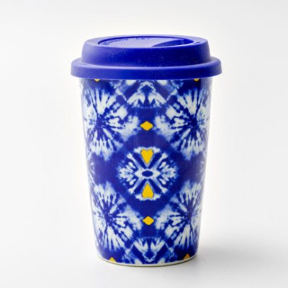 Термокружка Калейдоскоп синий 1/2 Royal Classics
