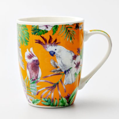 Кружка Какаду оранжевая Royal Classics