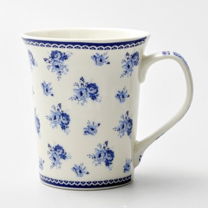 Кружка «Синие розы» Форма: Royal Classics. Керамика. 350 мл.