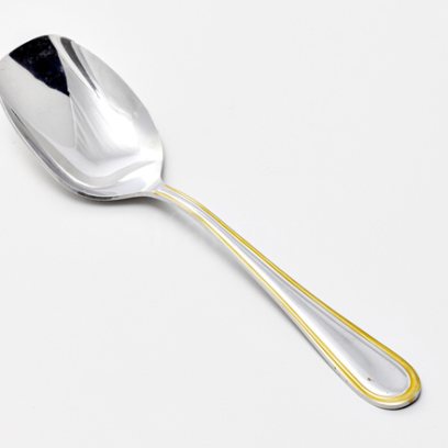 Столовый прибор для салата Рапсодия с декоративным покрытием Ложка для салата