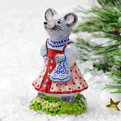 Скульптура «Мышь девочка»