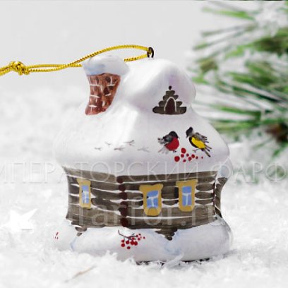 Елочная игрушка Избушка Избушка. Зима