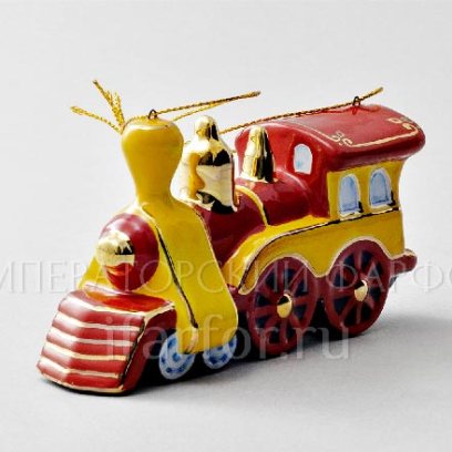 Елочная игрушка «Паровозик»