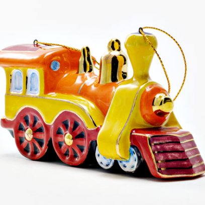 Елочная игрушка «Паровозик»