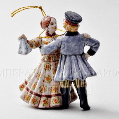 Елочная игрушка Кадриль