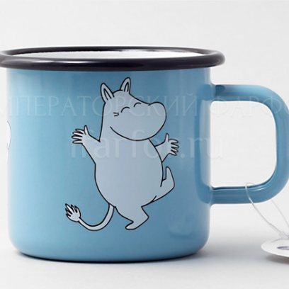 Кружка Retro Муми-Тролль (голубая) Muurla