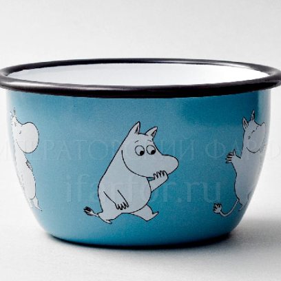 Пиала Retro Муми-Тролль (голубая)