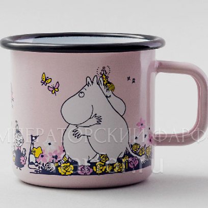 Кружка Объятия (розовая)