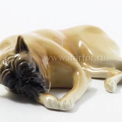 Скульптура Боксер большой