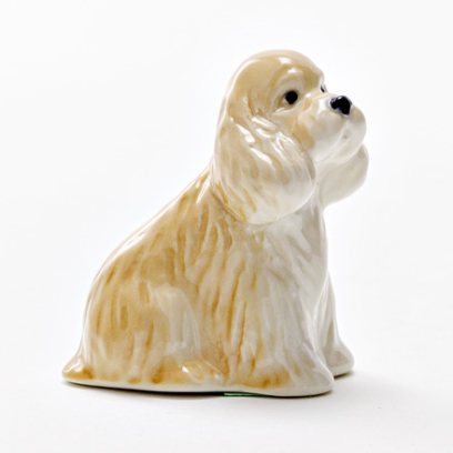 Скульптура «Щенок спаниеля»