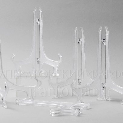 Комплект подставок для декоративных тарелок 280мм Прозрачный 5/5 Подставка