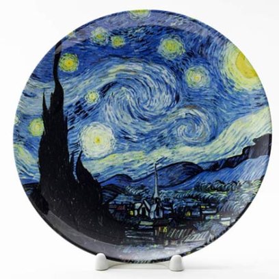 Декоративная тарелка «Звездная ночь»