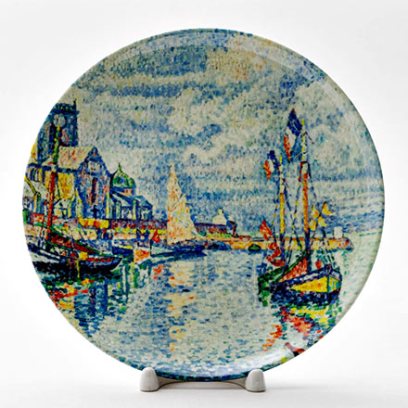 Декоративная тарелка Поль Синьяк Barfleur