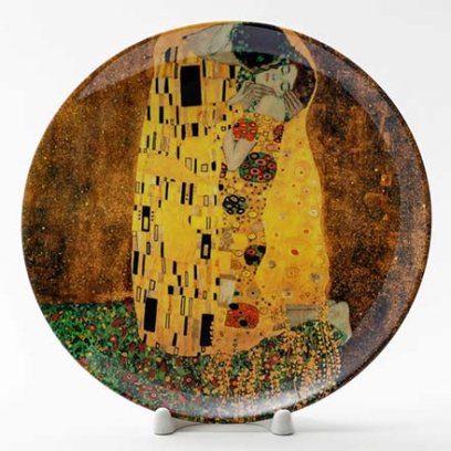 Декоративная тарелка Поцелуй