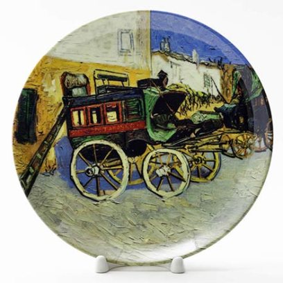 Декоративная тарелка Тарасконский дилижанс