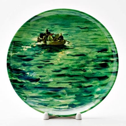 Декоративная тарелка Побег Анри Рошфора