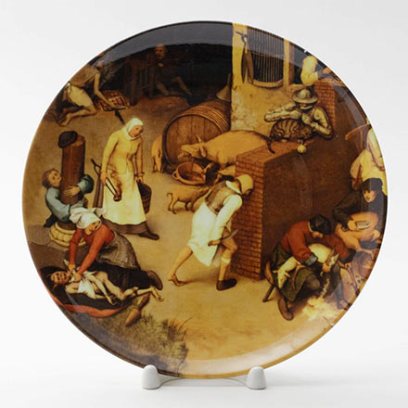 Декоративная тарелка Нидерландские пословицы 4