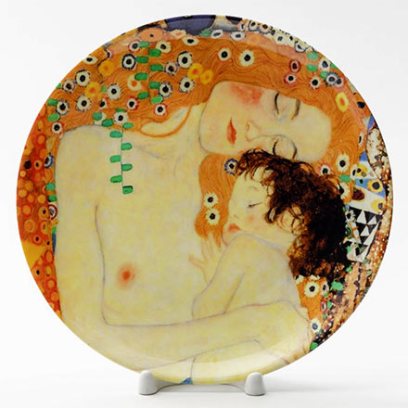 Декоративная тарелка Мать и дитя