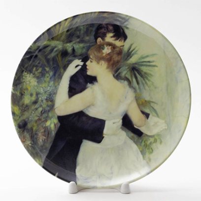 Декоративная тарелка Городской танец