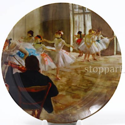 Декоративная тарелка «Танцевальная школа»