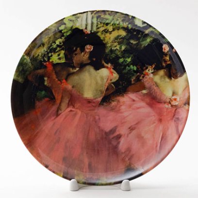 Декоративная тарелка Розовые танцовщицы